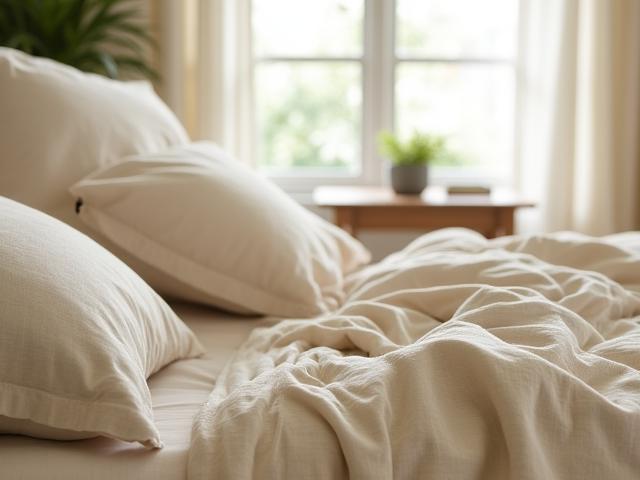 Belgian Linen Sheet Set in Oat